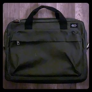 Jack Spade army green laptop bag